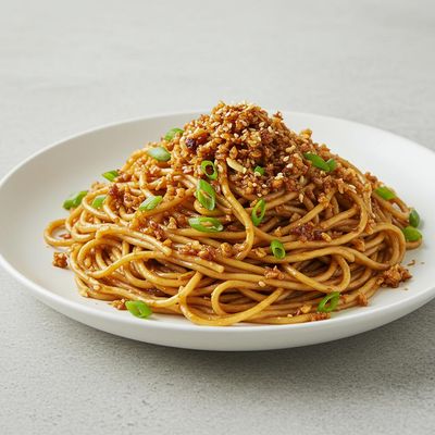 Noodles Burnt Garlic Egg
